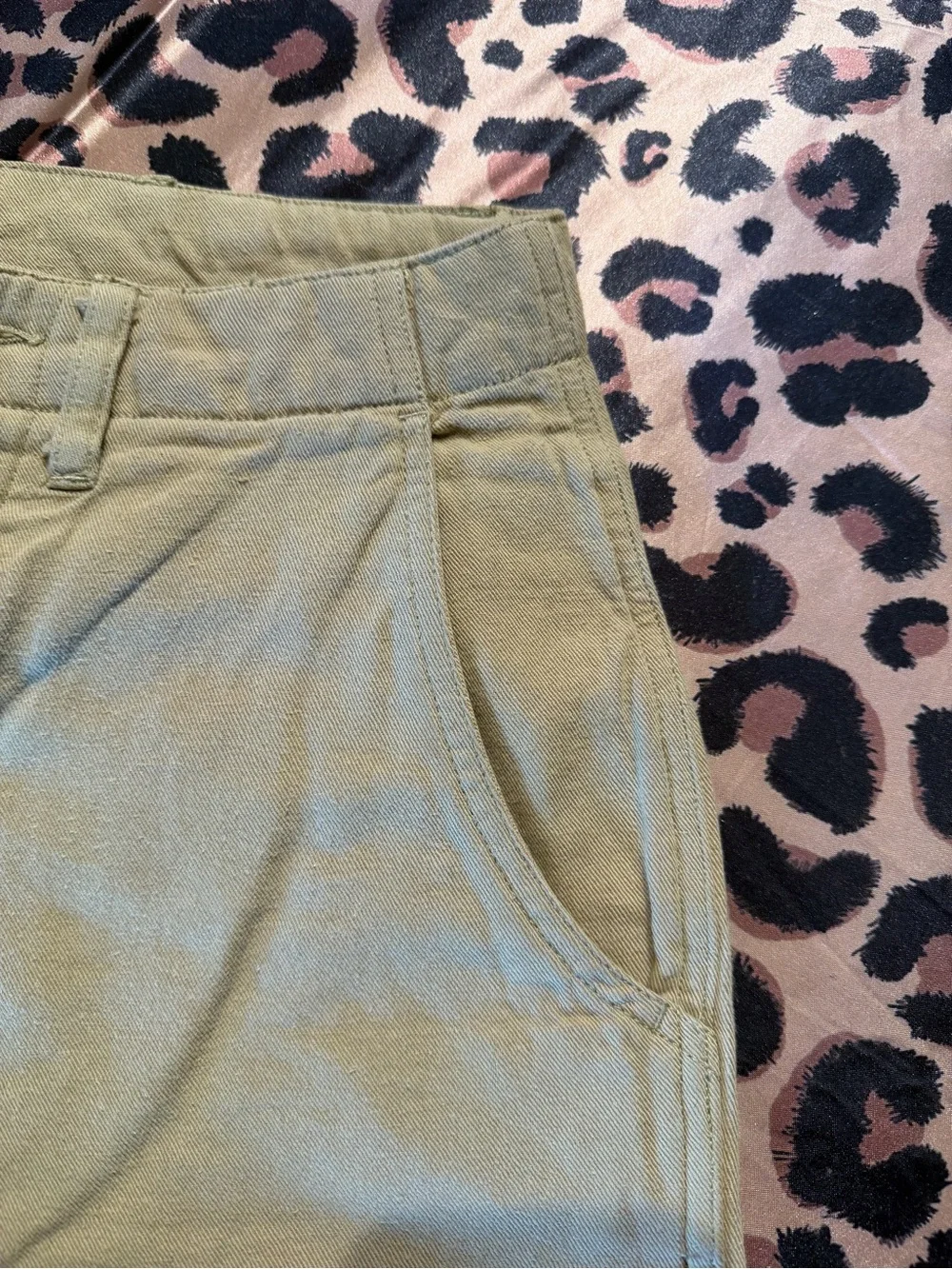 Wythe NY Flat Front Cotton Linen Twill Chino Pants Size 28